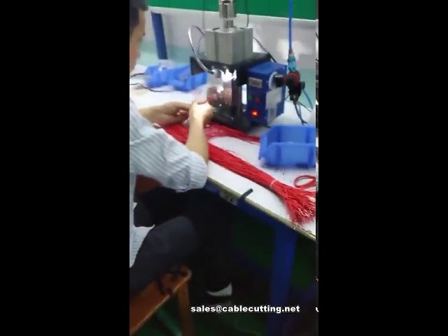 Pre Insulation Terminal Crimping machine, Loose Tubular Terminal Crimping Machine