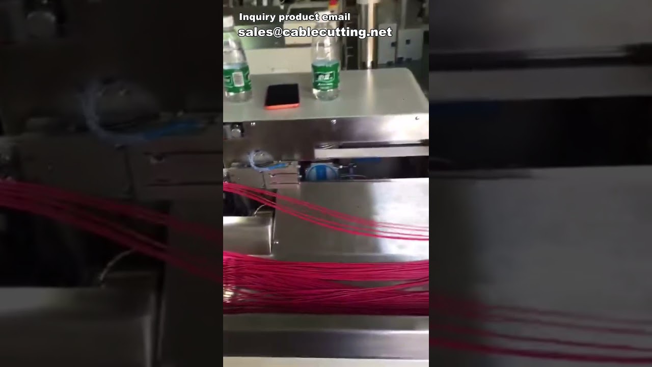 เครื่องลอกสายไฟ บิด ชุบดีบุก และ Crimp ปลั๊กอัตโนมัติ | เพิ่มประสิทธิภาพการผลิต