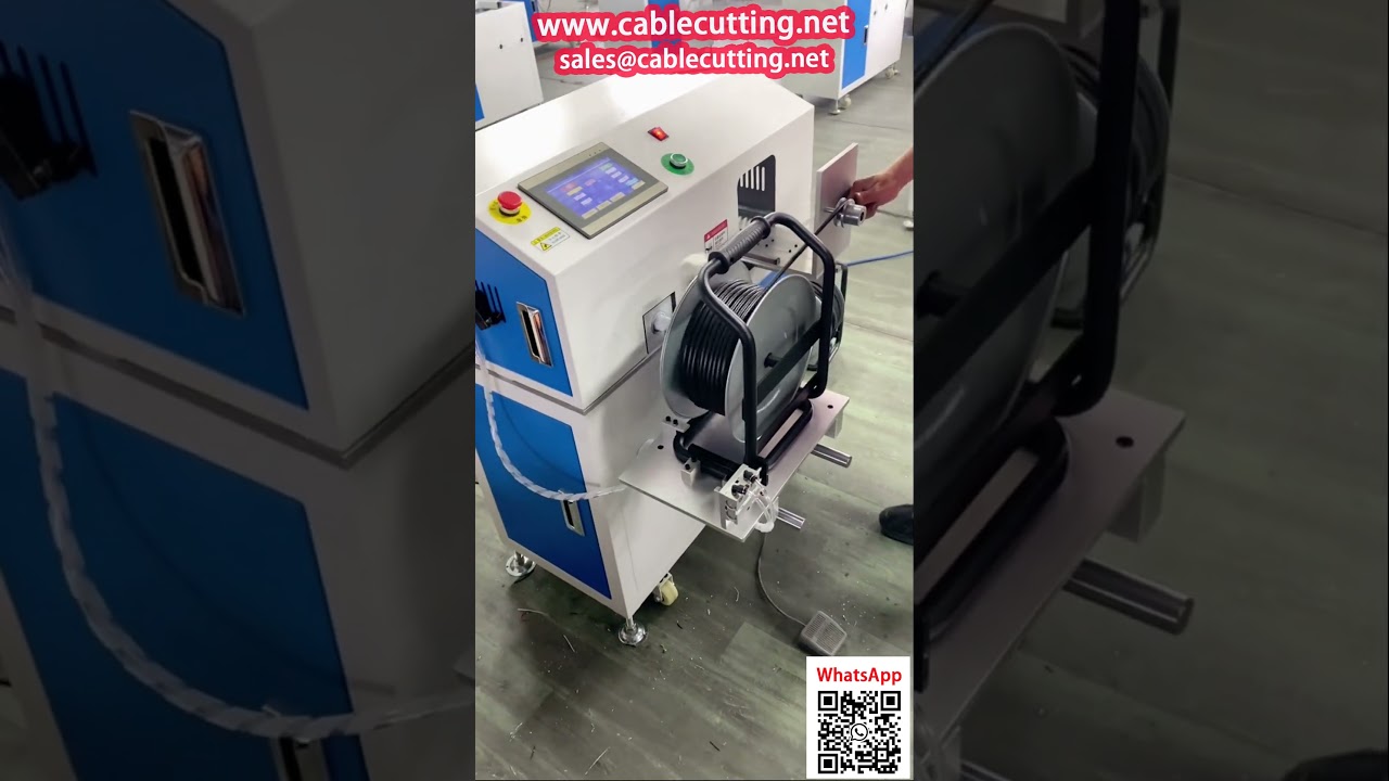 เครื่องม้วนสายไฟต่อพ่วงแบบพกพาสำหรับกลางแจ้ง | เครื่องพันสายไฟอัตโนมัติ
