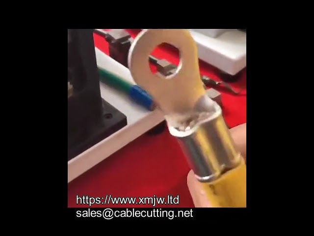 เครื่องไฮดรอลิก Crimping ขั้วต่ออัตโนมัติ 40 ตัน | แม่นยำและมีประสิทธิภาพ