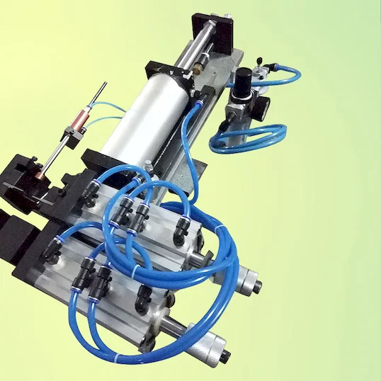 อุปกรณ์เครื่องปอกสายเคเบิลนิวเมติก WPM-330 - เครื่องแปรงลวดกึ่งอัตโนมัติ